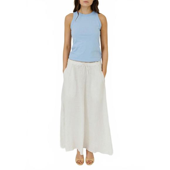 NEW VELVET BY GRAHAM & SPENCER memphis maxi skirt in beach